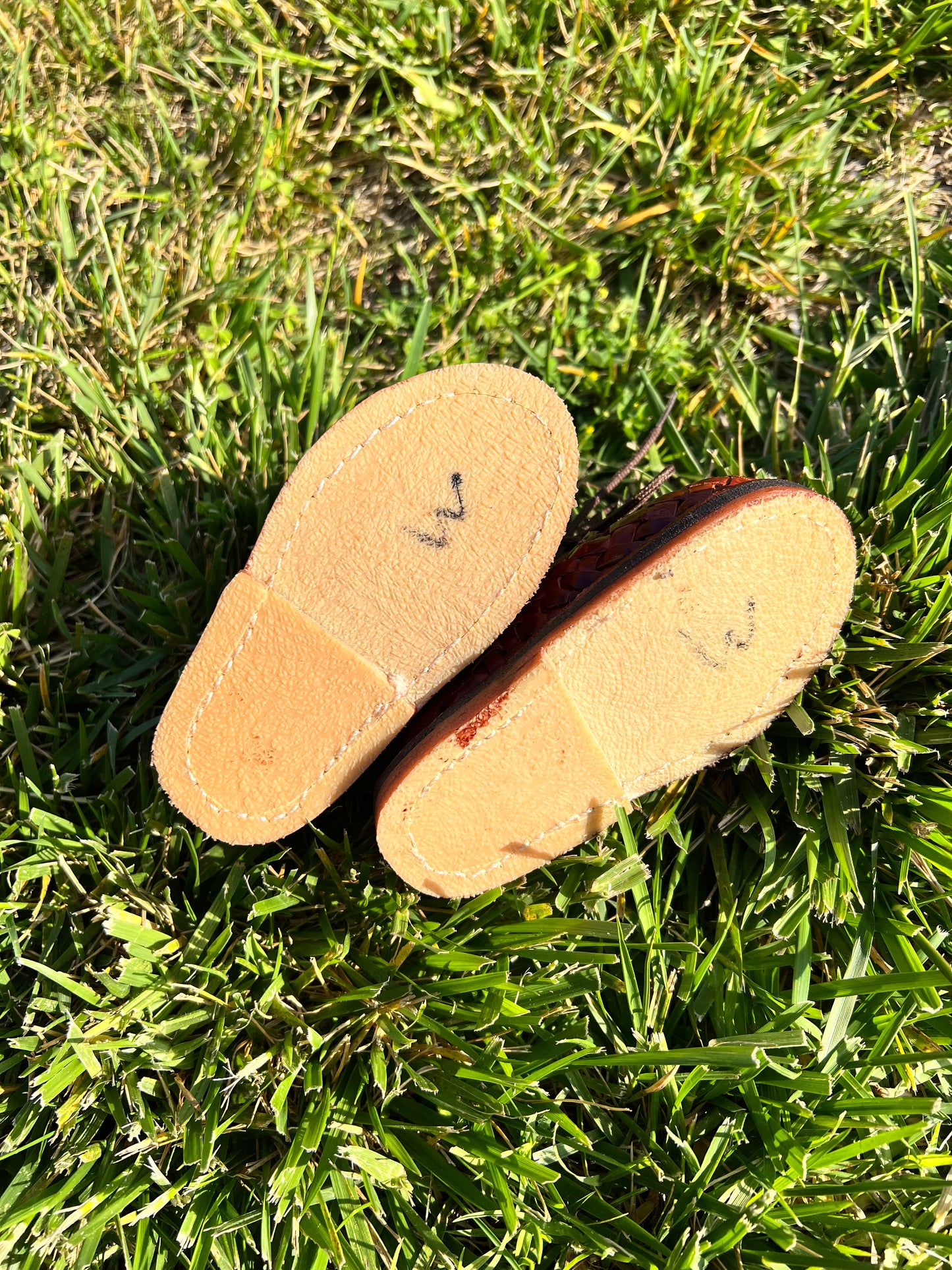 Adorable Mexican Leather Lace Shoes